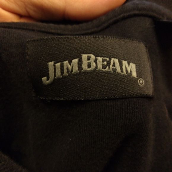 Jim Beam Whiskey polo shirt mens XL Xlarge black short sleeve cotton embroidered - Picture 5 of 9